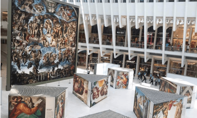Michelangelo’s Sistine Chapel Paintings Takes Center Stage Inside World Trade Center Oculus