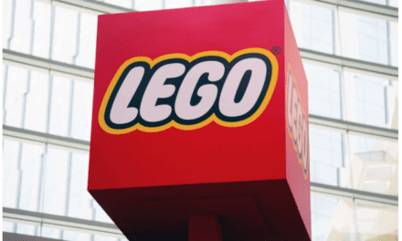 Evolution of the LEGO logo