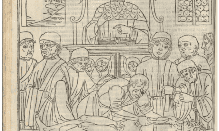 The First Printed Illustration of a Modern Dissection