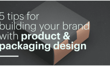 5 tips for building your brand with product & packaging design