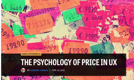 THE PSYCHOLOGY OF PRICE IN UX