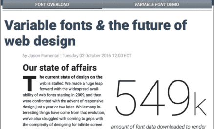 Variable Fonts & the Future Of Web Design