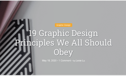 19 Graphic Design Principles We All Should Obey
