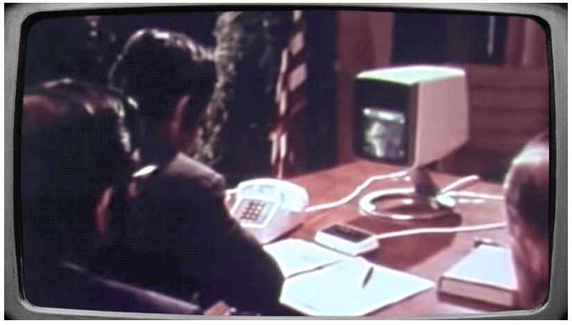 Watch the first videoconference, which took place 50 years ago today