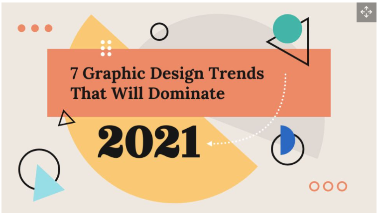 7 top graphic design trends for 2021 revealed