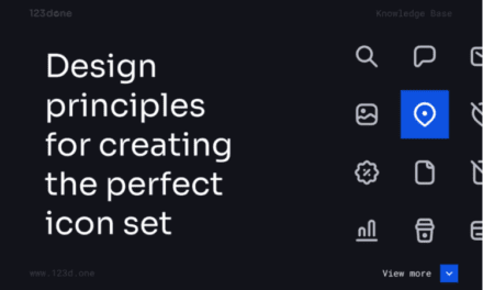 Design principles for creating the perfect icon set
