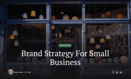 Brand Strategy For Small Business
