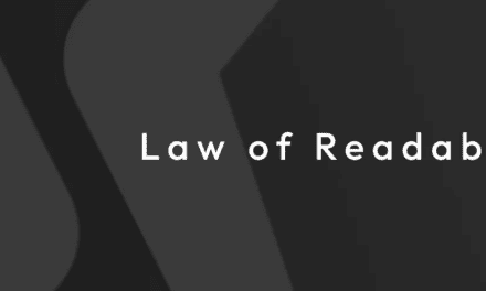 The Law of Readability: Designing for Typography