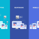 How is mobile-first web design different from adaptive and responsive design?