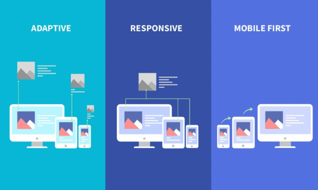 How is mobile-first web design different from adaptive and responsive design?