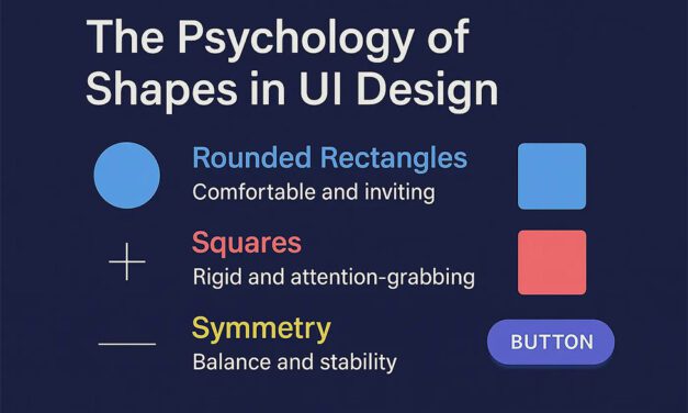 The Psychology of Shapes in UI Design